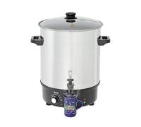 Marmite Vin Chaud Professionnelle avec Stérilisateur 30 Litres Bartscher Multicolore G