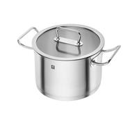 ZWILLING Casserole à sauce Pro 6,2 L – acier inoxydable, ronde, couvercle en verre, argent
