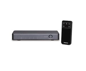 Marmitek Connect 620 UHD 2.0 - commutateur HDMI - switch HDMI - 4 entrées / 1 sortie - HDMI 2.0 - 4K60 (4: 4: 4) - Ultra HD - 3840x2160 - HDCP 2.2 - commutateur automatique