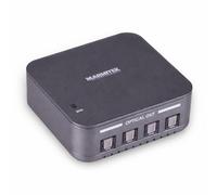 Marmitek Doubleur optique Split TS14 – Répartiteur Toslink SPDIF 1 entrée/4 sorties 192 kHz Gris