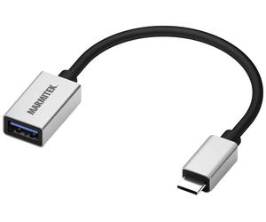 Marmitek USB-C® Adaptateur [1x USB-C® - 1x USB] USB-C / USB-A Adapter 0.15 m
