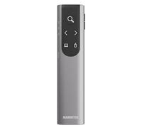Télécommande de présentation Marmitek WPR 400A - Pointeur numérique & Air Mouse - Fonction zoom et surlignage - Récepteur USB-C/USB-A - Présentation sans fil - Wireless Presenter -Clicker PowerPoint