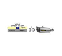 Marmites ARROW Slip-On Titane Grigio Pour Ducati 1299 Panigale 2015-2016