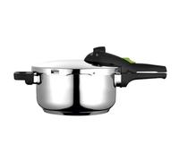 Fagor Autocuiseur Rapid Xpress 4 – 4 L, Induction, Acier 18/10, 2 niveaux de pression, Argent