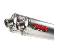 Marmites Homologuées GPR Inox Rond Pour Ducati 800 Monster S2R 2004-2007