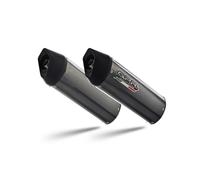 Marmites Slip-On GPR Furore Poppy Homologuées Pour Ducati 848 2007-2012