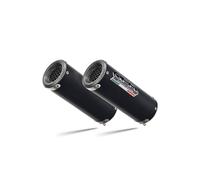 Marmites Slip-On GPR M3 Homologuées Noires Pour Ducati 1100 MONSTER 2009-2010