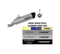 71805AK - Silencieux Echappement Arrow Maxi Race-Tech Alu BMW R 1200/1250 GS