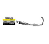 Marmitta complète ARROW Indy Race EVO Noir Alu Pour APRILIA RS 660 2025-2026