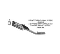 Marmitta Complète ARROW Indy Race EVO Titano Pour Yamaha MT10 2022-2024