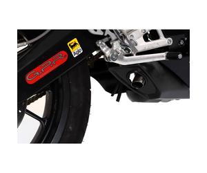 Marmitta complète GPR en aluminium homologuée DERBI 125 GPR 2009-2010