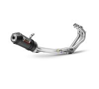 Marmitta Complète MIVV OVAL En Fibre De Carbone Pour Yamaha XSR 900 2016-2020