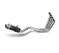 Marmitta Complète Noire MIVV GP Pour Honda CB F 650 2014-2018