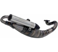 Marmitta Giannelli Rekord Inox Argento CEE pour MBK Nitro 2001-2005