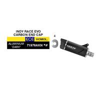 Marmitta Slip-On ARROW Indy Race EVO Noire Alu Pour Yamaha MT10 2022-2024