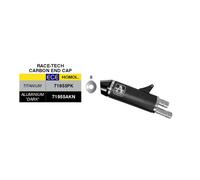 Marmitta Slip-On ARROW Race-Tech Noire Alu Pour SPEED TRIPLE RR 1200 2021-2024