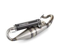 Marmitta Stage6 Pro Replica MK2 Noire 50 Pour Speedfight 3 LC 2T 2010-2015