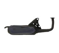 TECNIGAS Pot d'échappement Silent Pro Black Shield, noir