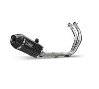 Marmitte Complète Noire MIVV Speed Edge Pour Yamaha 700 TRACER 7 2016-2024