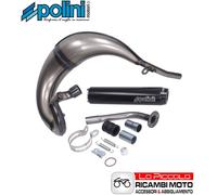 Marmitte d'Échappement Complète Polini For Race 2 Beta 50 RR 2T Euro 5 2023-2024