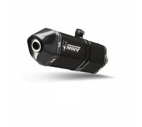 Marmitte Slip-On Noire MIVV Delta Race PIAGGIO 300 Pour Vespa GTV 2021-2024