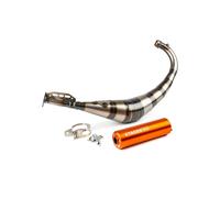 Marmitte Stage6 Streetrace CNC Orange Pour Peugeot 50 XPS Supermoto 2002-2012