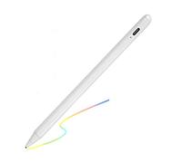 MARMODAY Stylet pour écran tactile compatible avec tablette stylet magnétique USB blanc avec mode d'emploi en anglais