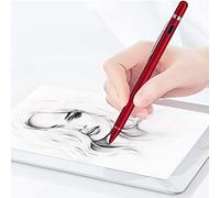 MARMODAY Stylet universel pour écran tactile tactile capacitif pour téléphone portable tablette stylet capacitif haute précision stylo numérique actif rouge