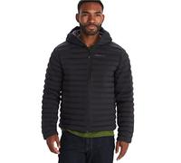 Marmot Echo Featherless Hoody, Veste de randonnée chaude, veste fonctionnelle déperlante, manteau matelassé doublé, veste isolée résistante au vent, Black, XL Homme