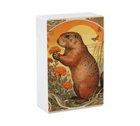 Marmot Étui à cigarettes étanche en plastique résistant à l'écrasement pour 20 cigarettes et accessoires de fumage pour homme et femme