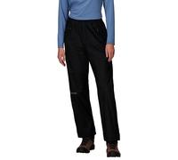 Marmot Femme Precip Eco Full Zip Pant Short, Pantalon Imperméable, Surpantalon Respirant, Pantalon de Randonnée Léger, Pantalon de Trekking Coupe-Vent, Black, XL