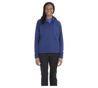 Marmot Femme Wm's Leconte Fleece Hoody, Veste polaire chaude à fermeture Éclair, respirante, coupe-vent et repliable, optimal pour la randonnée et le ski, Twilight Blue, M