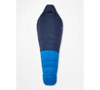 Marmot - Helium - Sac de couchage Arctic Naby / Dark Azur - Long - Ouverture gauche