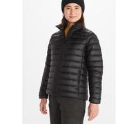 Marmot Femme Wm's Highlander Jacket, Veste chaude en duvet, manteau d'hiver isolé, doudoune respirante, veste d'extérieur légère et empaquetable, coupe-vent, Black, M