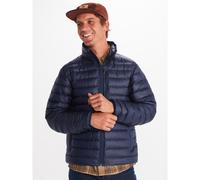 Marmot Homme Highlander Jacket, Veste chaude en duvet, manteau d'hiver isolé, doudoune respirante, veste d'extérieur légère et empaquetable, coupe-vent, Arctic Navy, XXL