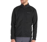 Marmot Homme Leconte Fleece Jacket, Veste polaire chaude à fermeture Éclair, respirante, coupe-vent et repliable, idéale pour la randonnée et le ski, Black, XL
