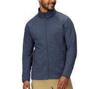 Marmot - Homme Leconte Fleece Jacket, Veste Polaire Chaude à Fermeture éclair, Respirante, Coupe-Vent et Repliable, Optimal pour la randonnée et Le Ski, Thunderhead, S