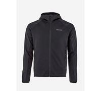 Marmot Homme Leconte Full Zip Hoody, Veste polaire chaude à fermeture Éclair, respirante, coupe-vent et repliable, idéale pour la randonnée et le ski, Black, XL