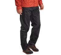 Marmot Men's Precip Eco Pant, Waterproof Trousers, Breathable Overtrousers, Lightweight Hiking Pant, Windproof Trekking Pants, Black, S, Regular