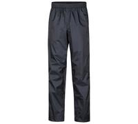 Marmot Homme PreCip Eco Pant Short, Pantalon de Pluie Hardshell, vêtement de Pluie léger, Coupe-Vent, imperméable à l'eau, Respirant, pour la randonnée, Black, XXL
