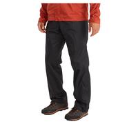 Marmot Homme Precip Eco Full Zip Pant Long, Pantalon Imperméable, Surpantalon Respirant, Pantalon de Randonnée Léger, Pantalon de Trekking Coupe-Vent, Black, S