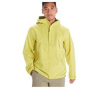 Marmot PreCip Eco Pro Jacket, Veste de pluie imperméable, manteau de pluie résistant au vent, coupe-vent hardshell pliable respirant, idéal pour la randonnée, Homme, Limelight, L