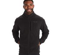 Marmot Reactor Polartec Jacket, Veste polaire chaude, veste molleton respirante et résistante au vent, veste outdoor, sweat à capuche zippé, Black, L Homme