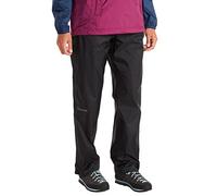 Marmot WM Precip Eco Full Zip Pant S Pantalon de Pluie Hardshell, Vêtement de Pluie Léger, Coupe-Vent, imperméable à l'eau, Respirant Femme Black FR: XS (Taille Fabricant: XS)