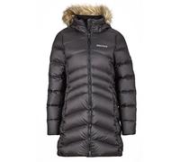 Marmot Wm's Montreal Coat Veste Légère en Duvet Isolée, Facteur de Gonflement de 700, Manteau d'extérieur, Anorak déperlant, Coupe-Vent Femme Black FR: M (Taille Fabricant: M)