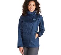 Marmot Wm's Precip Eco Jacket Veste de pluie Hardshell, Imperméable ultra-léger, coupe-vent, imperméable à l'eau, Respirante Femme Arctic Navy FR: L (Taille Fabricant: L)