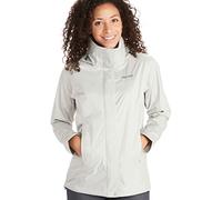 Marmot Wm's Precip Eco Jacket Veste de pluie Hardshell, Imperméable ultra-léger, coupe-vent, imperméable à l'eau, Respirante Femme Platinum FR: M (Taille Fabricant: M)
