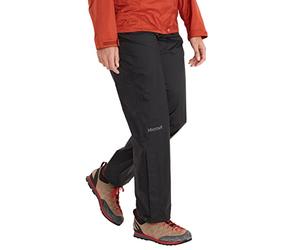 Marmot Wm's Precip Eco Pant Long Pantalon de Pluie Hardshell, Vêtement de Pluie Léger, Coupe-Vent, imperméable à l'eau, Respirant Femme Black FR: XS (Taille Fabricant: XS)