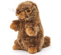 Marmotte Avec Voix Sifflante,Debout-17 Cm (Hauteur)-Peluche Mankei-Doudou