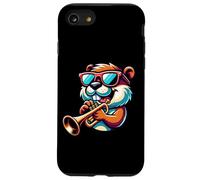 Marmotte Cool Jouant De La Trompette Coque pour iPhone SE (2020) / 7 / 8